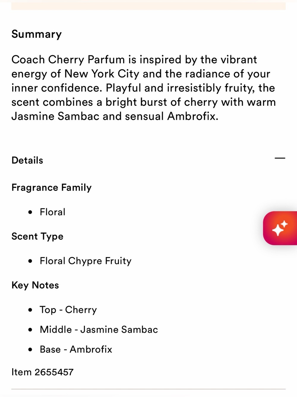 Coach Cherry - Picture 7 of 7